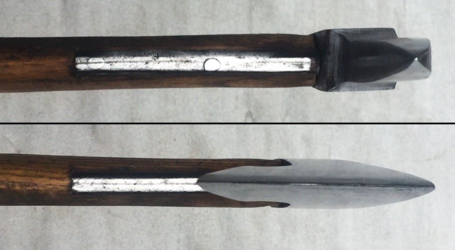 RARISSIME & SUPERBE HACHE DHONNEUR DES POMPIERS ALLEMANDS, COMPLETE, ORIGINALE #39