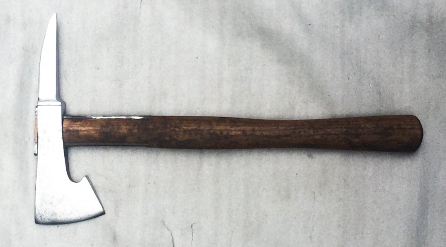 RARISSIME & SUPERBE HACHE DHONNEUR DES POMPIERS ALLEMANDS, COMPLETE, ORIGINALE #39