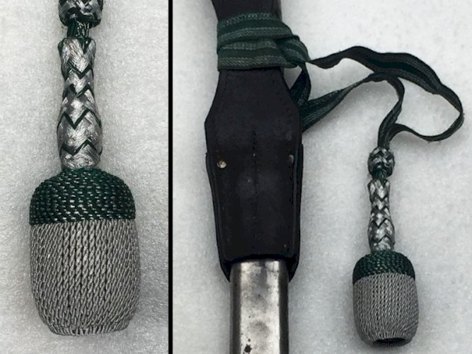 RARISSIME & SUPERBE SABRE/DAGUE BAIONNETTE K98 AVEC DRAGONNE CARL EICKHORN WW2 ORIGINAL