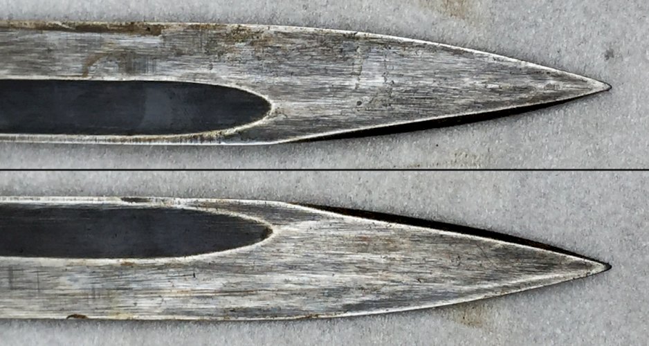 RARISSIME & SUPERBE SABRE/DAGUE BAIONNETTE K98 AVEC DRAGONNE CARL EICKHORN WW2 ORIGINAL