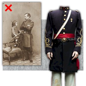 RARE & BEAUTIFUL COMPLETE USA / US LOUISIANA UNIFORM IN GOOD CONDITION