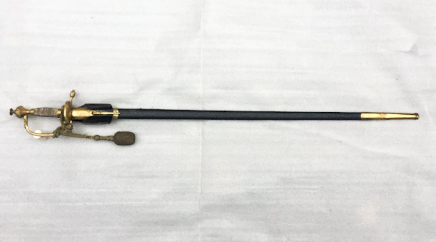 RARISSIME & TRES BELLE ÉPÉE / SABRE PRUSSIEN, XIX, KAISER, CARL EICKHORN SOLINGEN, ORIGINAL