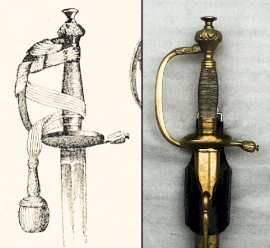 RARISSIME & TRES BELLE ÉPÉE / SABRE PRUSSIEN, XIX, KAISER, CARL EICKHORN SOLINGEN, ORIGINAL