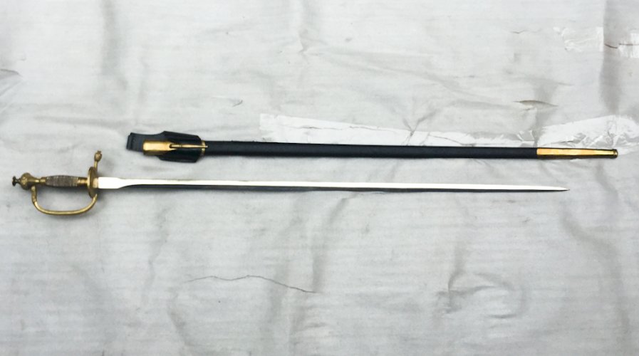 RARISSIME & TRES BELLE ÉPÉE / SABRE PRUSSIEN, XIX, KAISER, CARL EICKHORN SOLINGEN, ORIGINAL