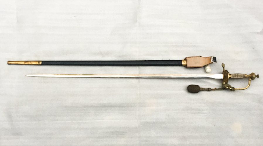 RARISSIME & TRES BELLE ÉPÉE / SABRE PRUSSIEN, XIX, KAISER, CARL EICKHORN SOLINGEN, ORIGINAL