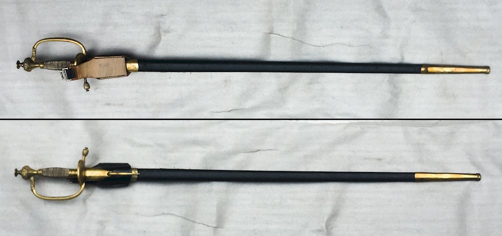 RARISSIME & TRES BELLE ÉPÉE / SABRE PRUSSIEN, XIX, KAISER, CARL EICKHORN SOLINGEN, ORIGINAL