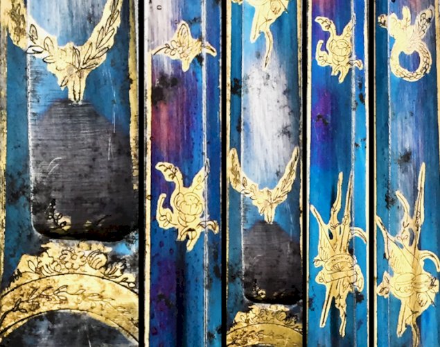 RARISSME & LUXUEUSE ÉPÉE / SABRE ETAT MAJOR FRANCAIS,  OR & BLEUE  LOUIS PHILIPPE, XIX, ORIGINAL
