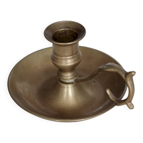 Rat de cave ancien en laiton patiné