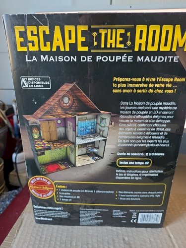 Ravensburger ThinkFun Escape the Room 3 The Cursed Doll's House Jeu de fête