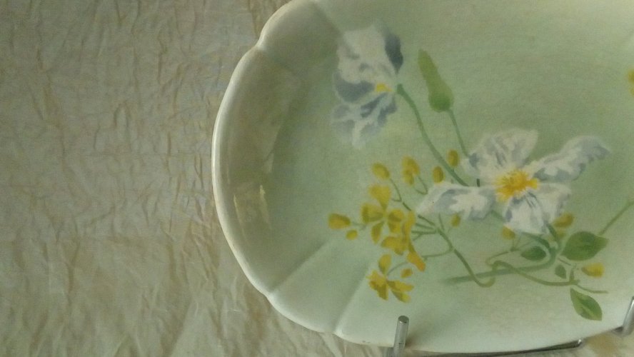 RAVIER EN FAIENCE LUNEVILLE KELLER ET GUERIN FRANCE*