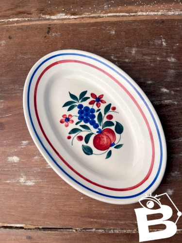 Ravier KG Lunéville en faïence ancienne