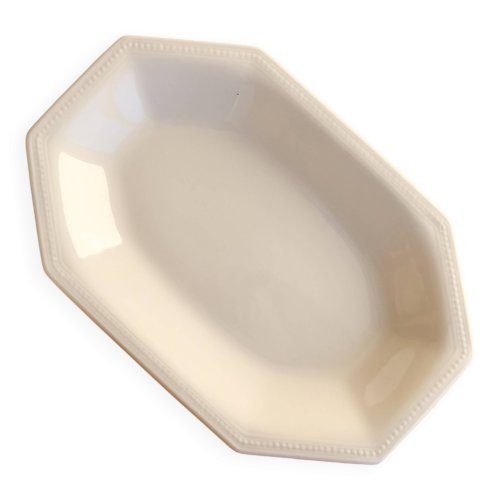 Ravier vintage porcelaine anglaise Johnson Brothers modèle Perle