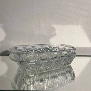 Molded glass trays