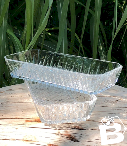 Raviers vintage en verre