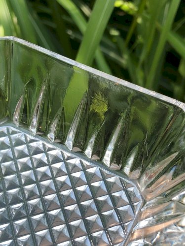 Raviers vintage en verre