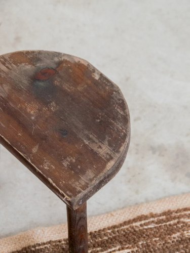 Regis, la paire de tabourets en bois N°469