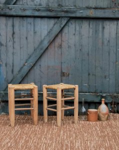 Regis, la paire de tabourets N°226