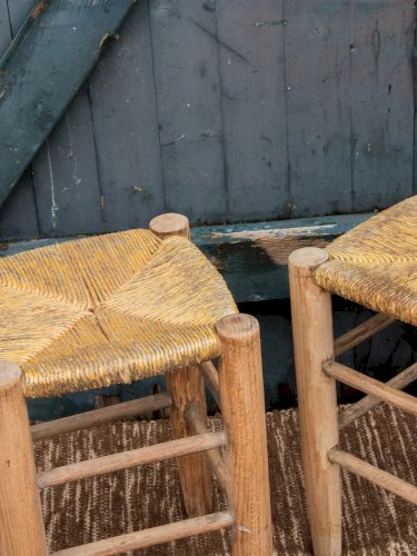 Regis, la paire de tabourets N°226