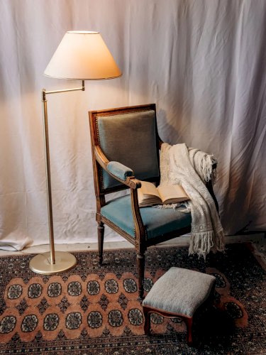 Regis, le repose-pied en tissu N°717