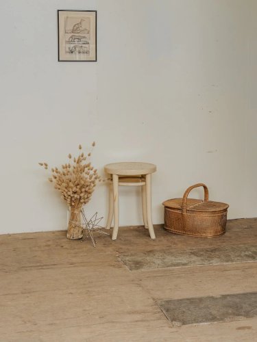 Regis, le tabouret beige en métal N°748