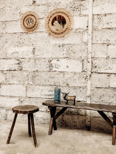 Regis, le tabouret brutaliste N°564