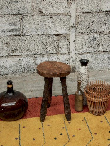 Regis, le tabouret brutaliste N°636