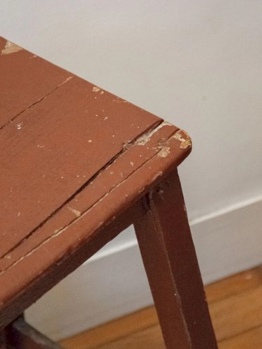 Regis, le tabouret d'atelier marron N°735