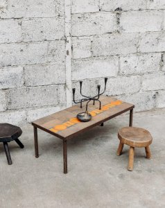 Regis, the light wood stool No. 697