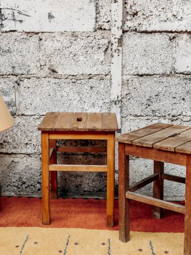 Regis, le tabouret en bois N°239