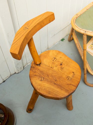 Regis, le tabouret en bois N°446