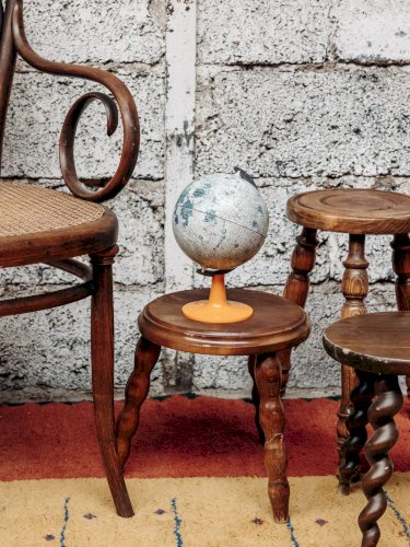 Regis, le tabouret en bois N°592