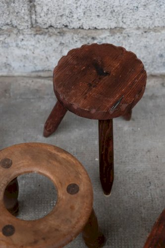 Regis, le tabouret en bois N°595