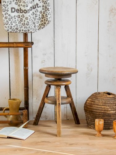 Regis, le tabouret en bois N°752