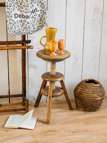 Regis, le tabouret en bois N°752