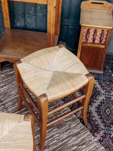 Regis, le tabouret en osier N°433