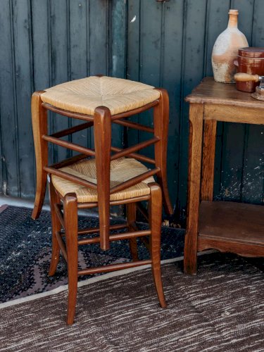 Regis, le tabouret en osier N°433