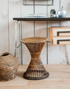 Regis, the rattan stool No. 754