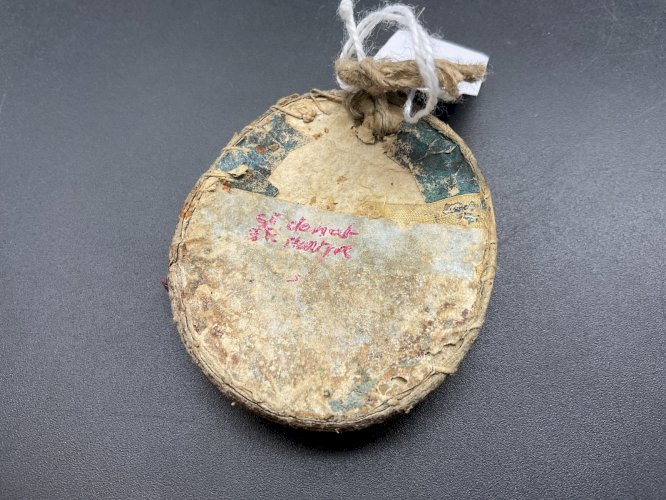 Reliquaire 2 reliques Saint DONAT , SAINT MARLY