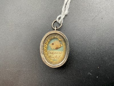 Victorian relic case Napoleon III France