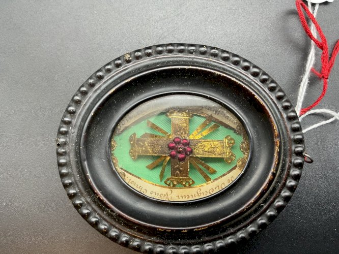 Reliquaire époque victorienne Napoléon III France