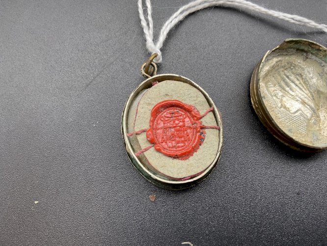 Reliquaire époque victorienne Napoléon III France