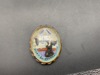 reliquaire mort de Bernadette XIX ème