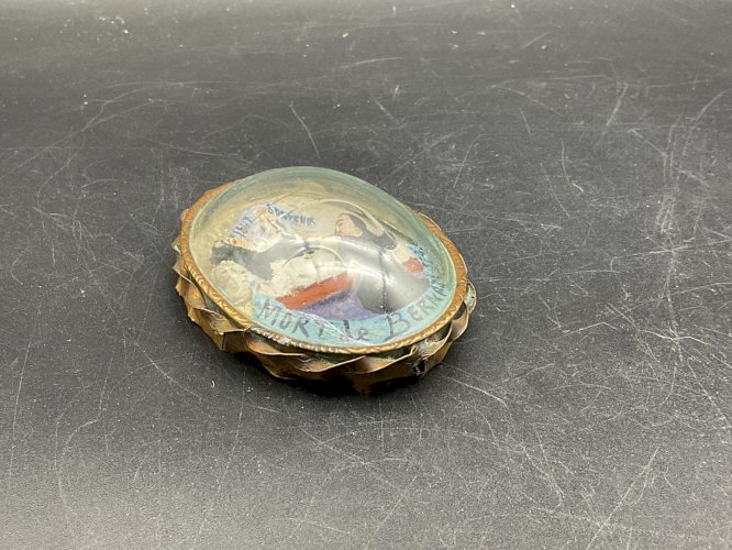 reliquaire mort de Bernadette XIX ème