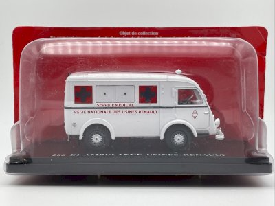  206 E1 Ambulance Renault Factories 1/43 Hachette