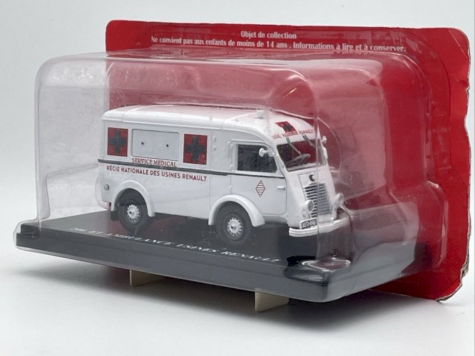  206 E1 Ambulance Usines Renault 1/43 Hachette