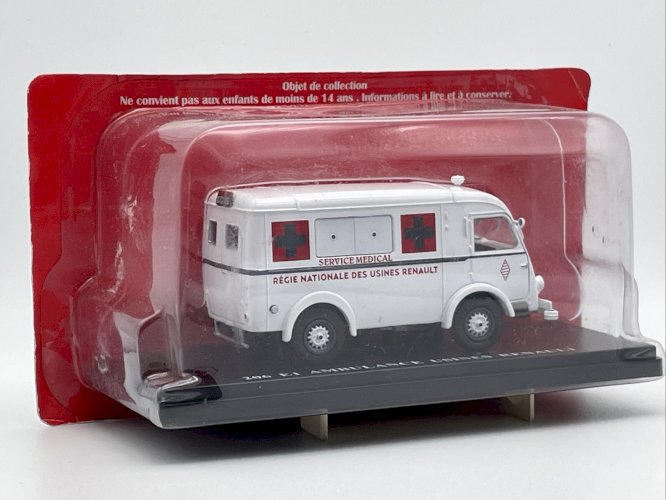  206 E1 Ambulance Usines Renault 1/43 Hachette