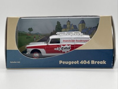 Peugeot 404 Break Catch 1/43 Atlas