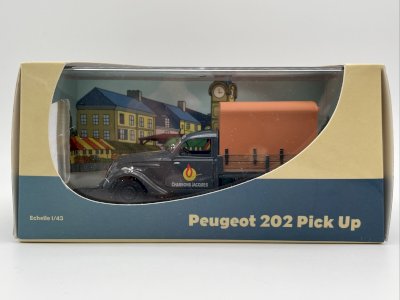 Peugeot 202 Pick-Up Charbons Jacques 1/43 Atlas