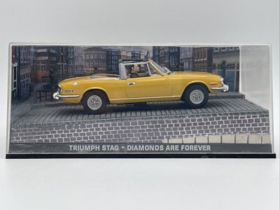  Triumph Stag Les Diamants Sont Eternels James Bond 1/43
