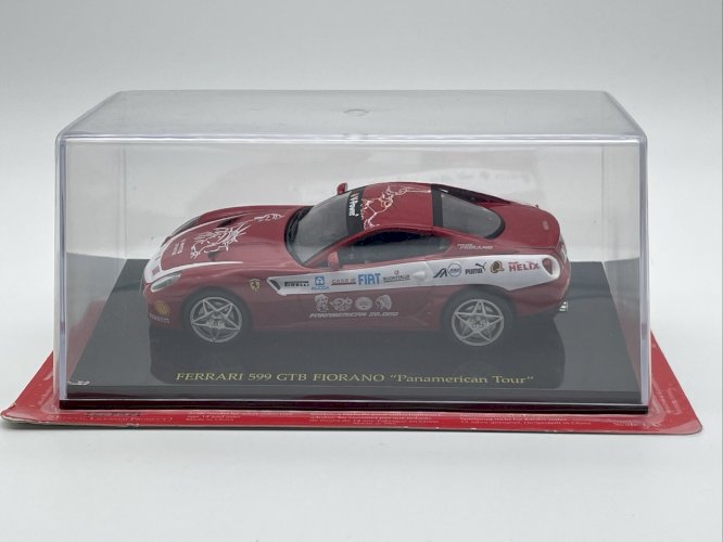  Ferrari 599 GTB Fiorano Panamerican Tour 1/43 Altaya 